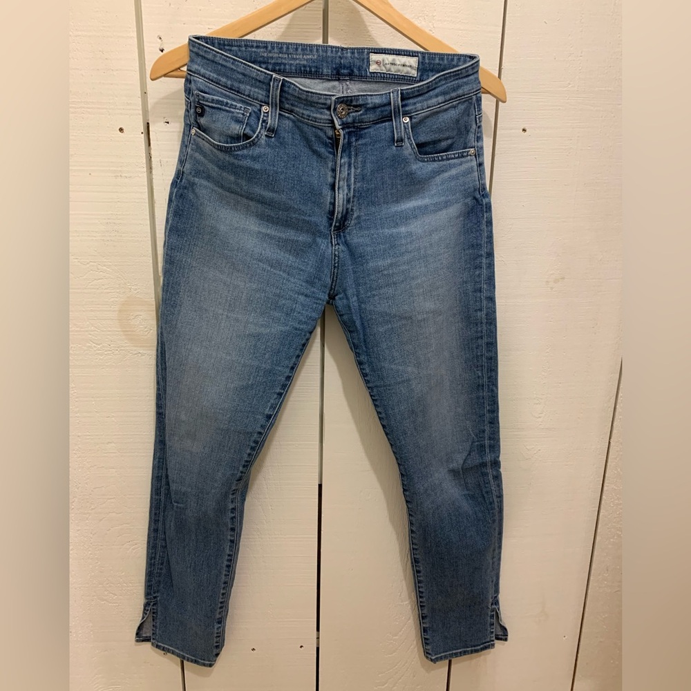 Anthropologie AG Denim Light Wash Blue Women's Jeans